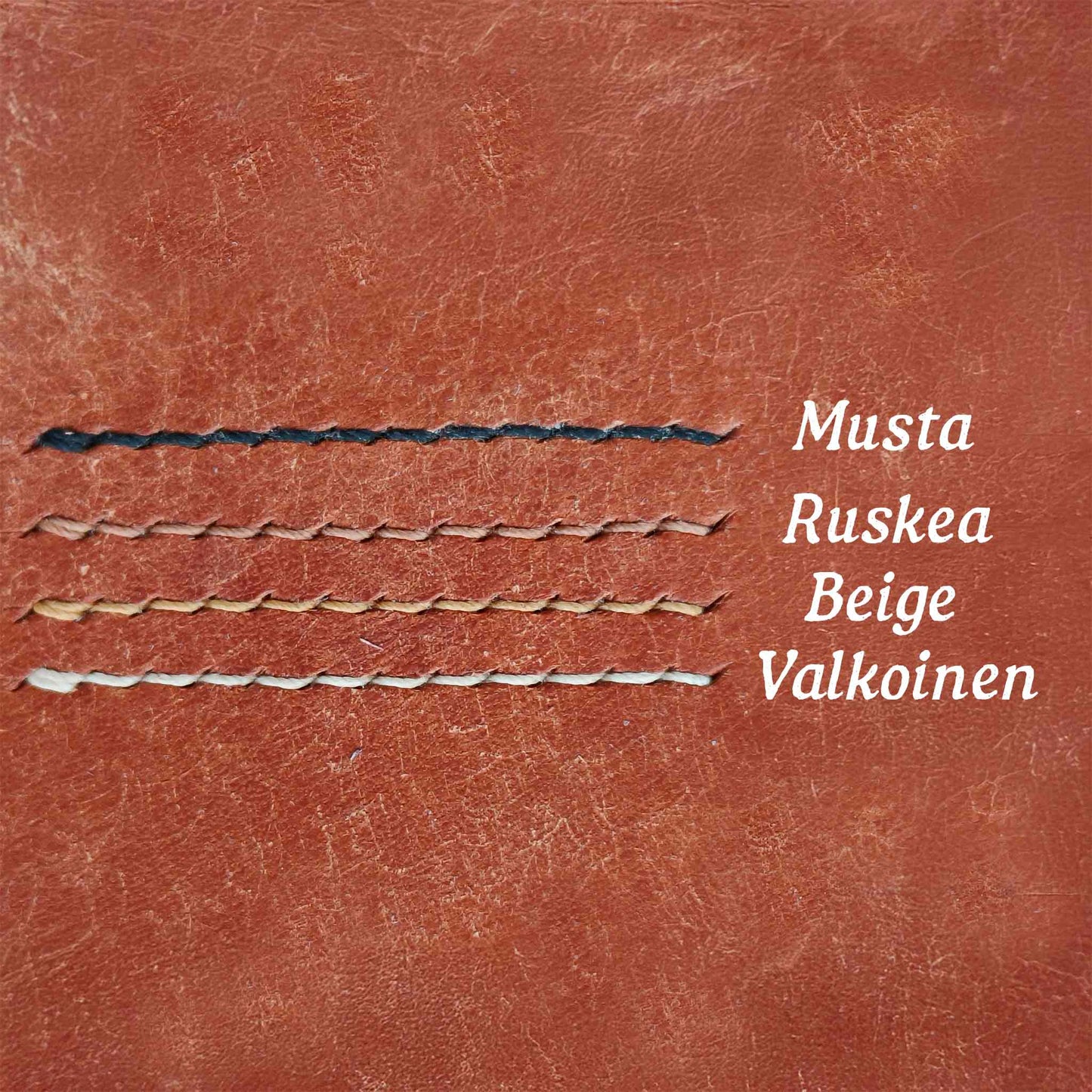 Kanerva - nahkainen korttikotelo