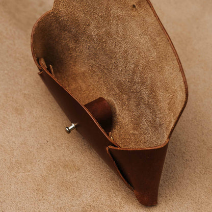 Nahkainen lasikotelo